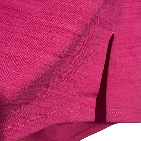 PUMA Cloudspun Long Sleeve Golf Tee Raglan Moisture Wicking Pink NWT Medium - Picture 6 of 8